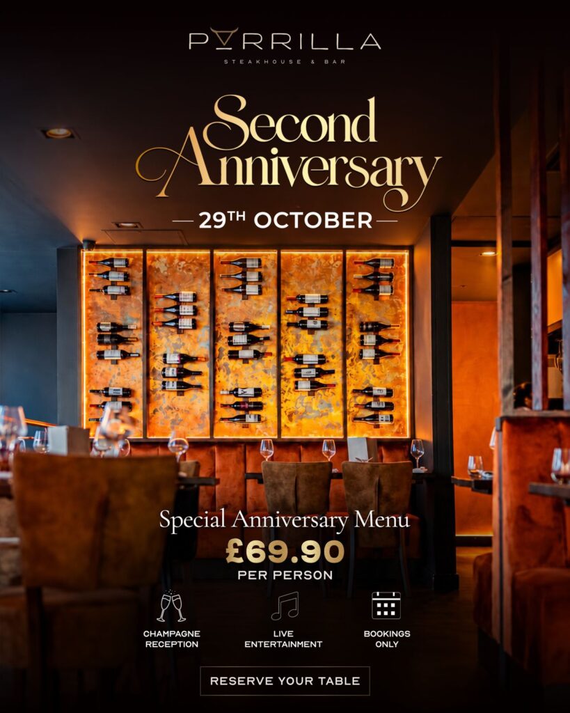 Parrilla's Second Anniversary